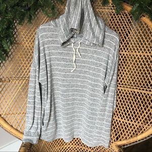 Super Soft Striped Hoodie